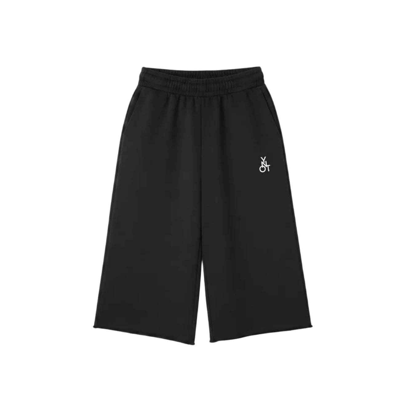 Wide- leg cropped joggers