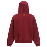 Vintage Oversized Full Zip Kangaroo Pocket Hoodie