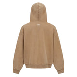 Vintage Oversized Full Zip Kangaroo Pocket Hoodie