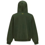 Vintage Oversized Full Zip Kangaroo Pocket Hoodie