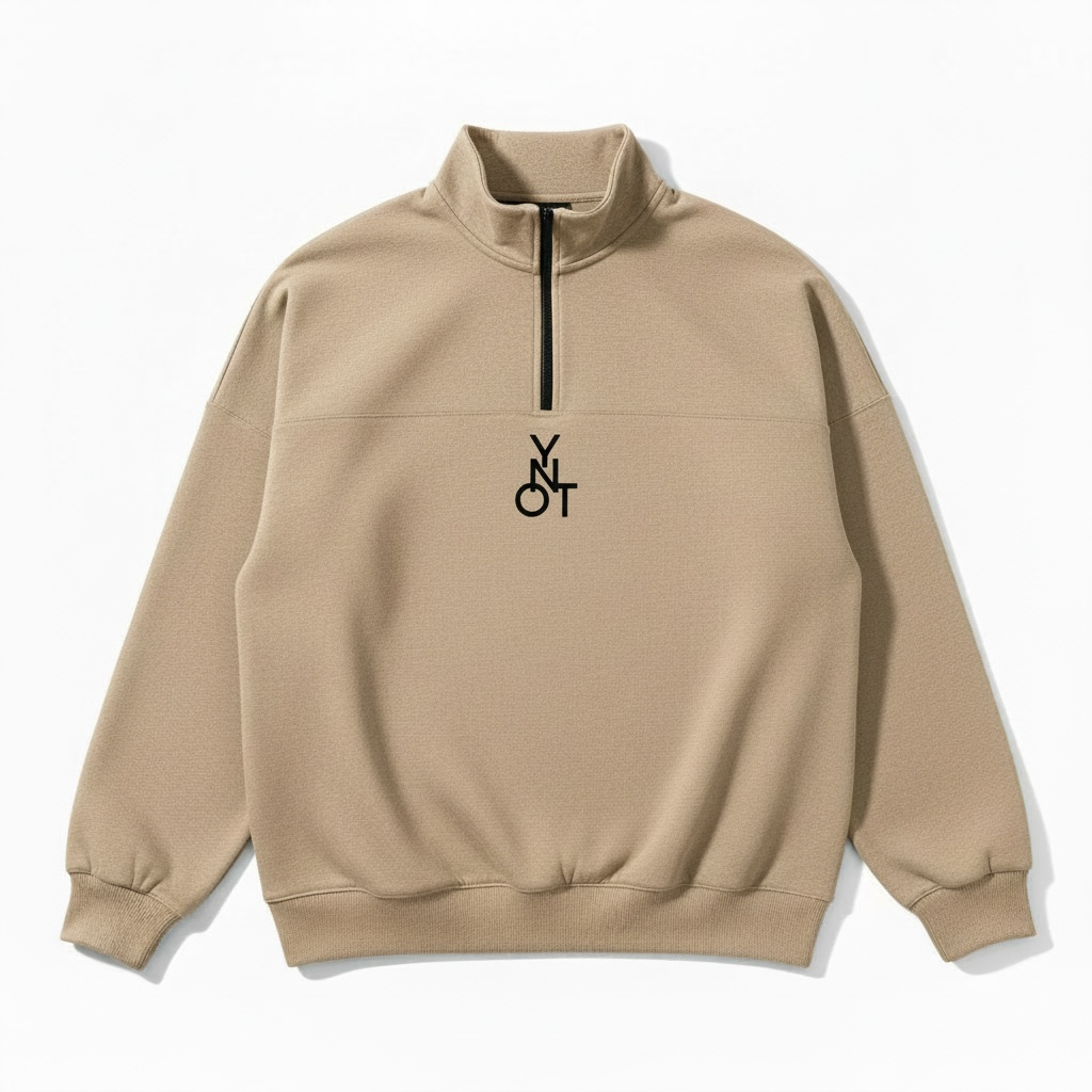 Y NOT Essential Fleece Quarter-Zip