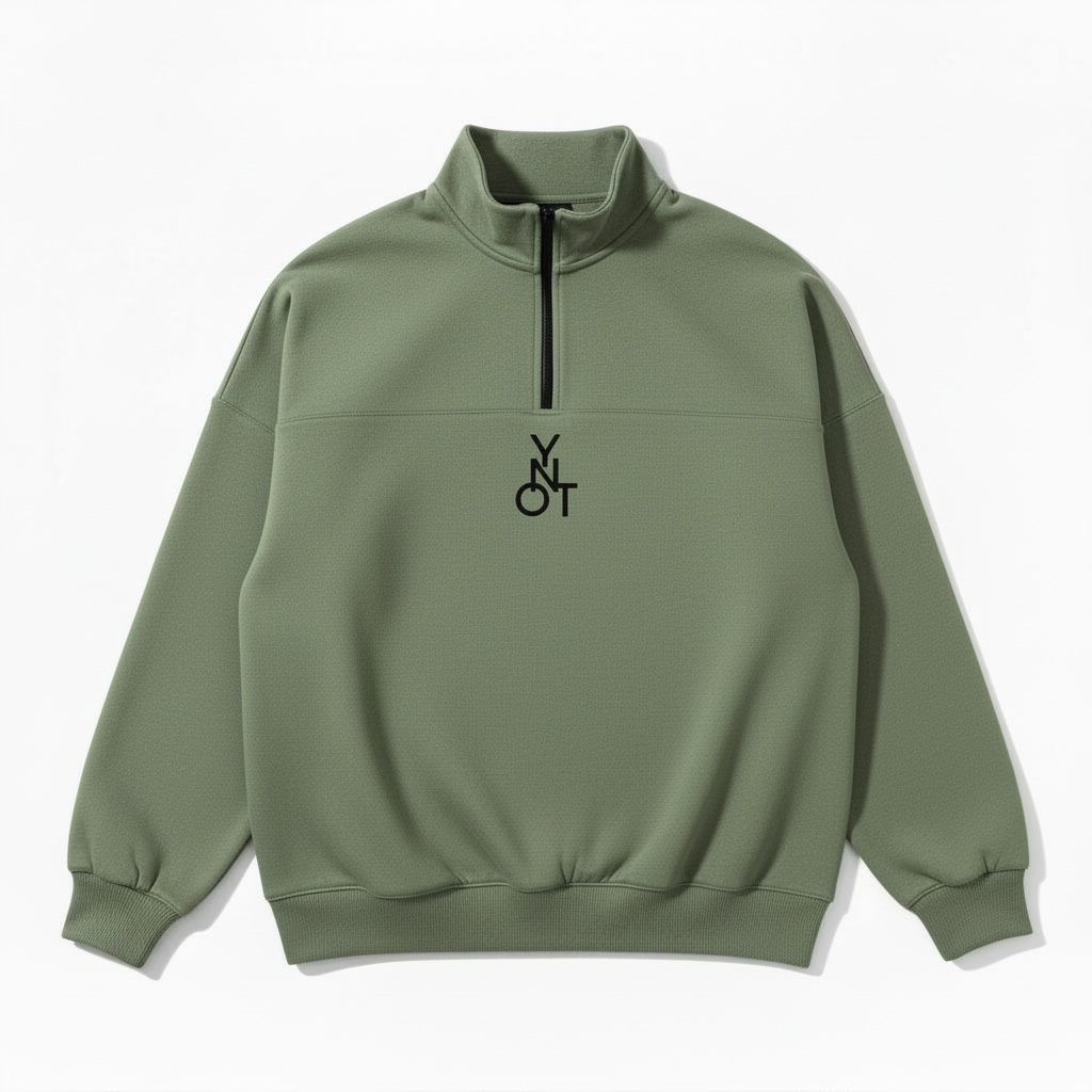 Y NOT Essential Fleece Quarter-Zip