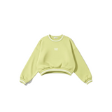Y NOT Women Varsity Crop Sweatshirt